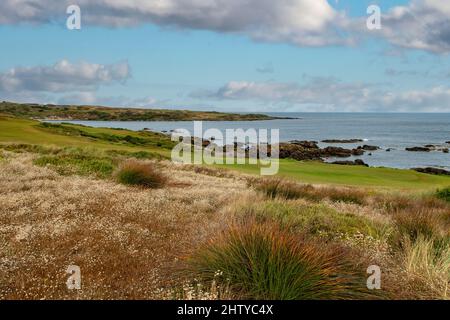 Cape Wickham Golf Course, King Island, Tasmanien, Australien Stockfoto