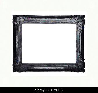 Kunst inspiriert von Ogee Frame, ca. 1720–25, französisch, untere Zierleisten aus Eiche; obere Zierleisten aus Kalk. Geschnitzt, vergoldet; rot-brauner Bol., Overall, 97,5 x 121,3; Sicht, 68,3 x 92,6 cm; Falz, 71,5 x 95,7 cm., Rahmen, Klassische Werke, modernisiert von Artotop mit einem Schuss Moderne. Formen, Farbe und Wert, auffällige visuelle Wirkung auf Kunst. Emotionen durch Freiheit von Kunstwerken auf zeitgemäße Weise. Eine zeitlose Botschaft, die eine wild kreative neue Richtung verfolgt. Künstler, die sich dem digitalen Medium zuwenden und die Artotop NFT erschaffen Stockfoto