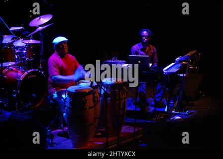 Carl Craig und dem Innerzone Orchestra live, Auditorium, Rom, Latium, Italien Stockfoto