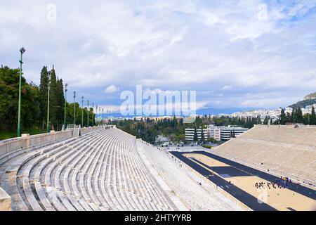Kalimarmaro-Stadion in Athen, Griechenland 2-3-2022 Stockfoto
