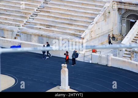 Kalimarmaro-Stadion in Athen, Griechenland 2-3-2022 Stockfoto