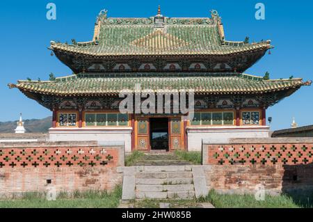 Kloster Erdene Zuu, Karakorum, Ovorkhangai, orchon-Tal, Mongolie, Centrale Asia Stockfoto