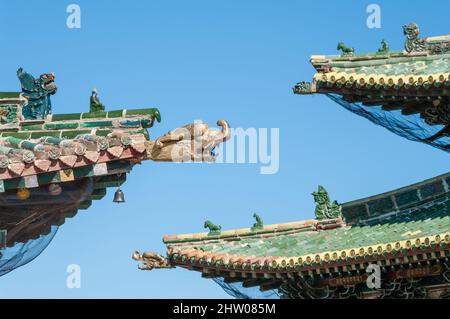 Kloster Erdene Zuu, Karakorum, Ovorkhangai, orchon-Tal, Mongolie, Centrale Asia Stockfoto