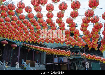 XI'AN, CHINA - ZIZHULIN am Südberg Wutai (Nanwutai). Eine berühmte Landschaft in Xi'an, Shaanxi, China. Stockfoto