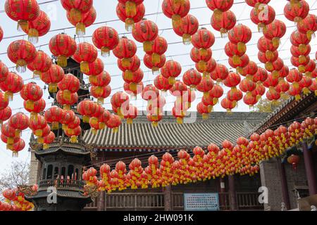 XI'AN, CHINA - ZIZHULIN am Südberg Wutai (Nanwutai). Eine berühmte Landschaft in Xi'an, Shaanxi, China. Stockfoto