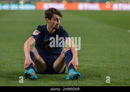 02. März 2022. Lissabon, Portugal. Portos Mittelfeldspieler aus Portugal Fabio Vieira (50) in Aktion während der Halbfinalsektion 1. des portugiesischen Pokals: Sporting vs Porto Credit: Alexandre de Sousa/Alamy Live News Stockfoto