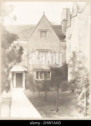 Art Inspired by Main Entrance, 1896, Platinum Print, Alben, Frederick H. Evans (British, London 1853–1943 London), Bookplate designed by Aubrey Vincent Beardsley (British, Brighton, Sussex 1872–1898 Menton), Bookplate designed by Frederick Colin Tilney (British, 1870–1951), Unknown (, Klassische Werke, die von Artotop mit einem Schuss Modernität modernisiert wurden. Formen, Farbe und Wert, auffällige visuelle Wirkung auf Kunst. Emotionen durch Freiheit von Kunstwerken auf zeitgemäße Weise. Eine zeitlose Botschaft, die eine wild kreative neue Richtung verfolgt. Künstler, die sich dem digitalen Medium zuwenden und die Artotop NFT erschaffen Stockfoto