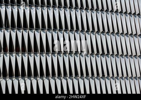 Außenansicht des Fußballstadions San Mamés, Heimat des Athletic Bilbao in Rafael Moreno Pitxitxi Kalea, Bilbao, Baskenland, Spanien Stockfoto