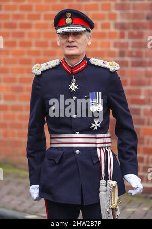 Lord Lieutenant of Hampshire Nigel Atkinson Esq Stockfoto