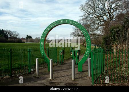 Marlborough House Community Park, Stechford, Birmingham, Großbritannien Stockfoto