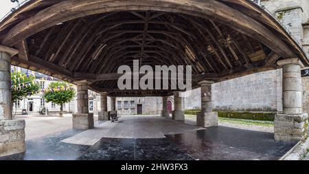 Vue panoramique de la halle Stockfoto