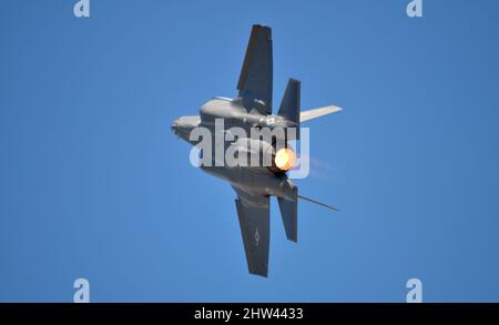 Lockheed Martin F-35A Lightning II Jagdflugzeug der United States Air Force Stockfoto