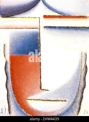 Alexej von Jawlensky - Abstract Head - Winterstimmung - 1932 Stockfoto