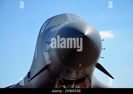 Rockwell B-1B Lancer Bomber der United States Air Force Stockfoto