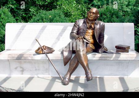 George Mason Statue and Memorial - Washington DC, USA. Stockfoto