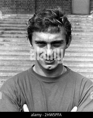 Denis Thwaites, Fußballspieler der Stadt Birmingham, 6.. August 1968. Stockfoto