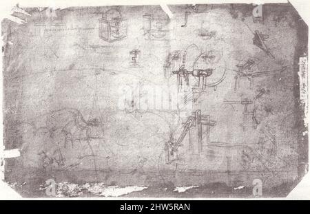 LEONARDO DA VINCI. DIE ERSTE FLUGMASCHINE. 1478-1480 Stockfoto