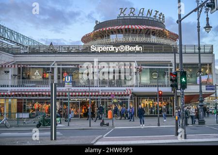 Café Kranzler, Neues Kranzlereck, Kurfürstendamm, Charlottenburg, Berlin, Deutschland Stockfoto