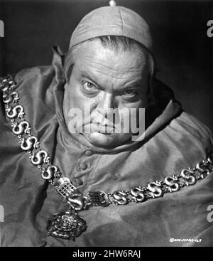 ORSON WELLES Portrait als Kardinal Wolsey in A MAN FOR ALL SEASONS 1966 Regie FRED ZINNEMANN Spiel / Drehbuch Robert Bolt Musik Georges Delerue Highland Films / Columbia Picturs Stockfoto