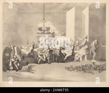 Art Inspired by the Brilliants, 15. Januar 1801, Radierung und Aquatinta, Blatt: 17 5/8 x 22 3/8 Zoll (44,8 x 56,8 cm), Drucke, Thomas Rowlandson (British, London 1757–1827 London, Klassische Werke, die von Artotop mit einem Schuss Moderne modernisiert wurden. Formen, Farbe und Wert, auffällige visuelle Wirkung auf Kunst. Emotionen durch Freiheit von Kunstwerken auf zeitgemäße Weise. Eine zeitlose Botschaft, die eine wild kreative neue Richtung verfolgt. Künstler, die sich dem digitalen Medium zuwenden und die Artotop NFT erschaffen Stockfoto