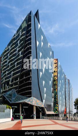 Melbourne, Victoria, Australien - NAB (National Australia Bank) Docklands by Woods Bagot Stockfoto