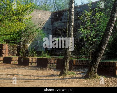 Gierloz Wolf's Lair Hitler, Polen Stockfoto