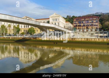 Bilbao, Spanien, 15. Februar 2022. Universität Deusto in Bilbao, Spanien. Stockfoto