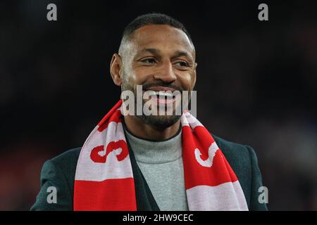 Sheffield, Großbritannien. 04. März 2022. Kell Brook ist in atendence in Sheffield, Vereinigtes Königreich am 3/4/2022. (Foto von Mark Cosgrove/News Images/Sipa USA) Quelle: SIPA USA/Alamy Live News Stockfoto