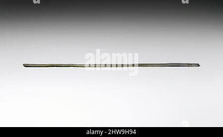 Art inspired by Sample of Sold bar Lead from Tiffany Studios, 1900–1907, made in New York, New York, United States, American, Lead, Glass, Tiffany Studios (1902–32), Tiffany Studios (1902–1932) wurden bekannt für ihre Bleiglasprodukte, einschließlich Lampenschirme. Während der, Classic Works modernisiert von Artotop mit einem Schuss Moderne. Formen, Farbe und Wert, auffällige visuelle Wirkung auf Kunst. Emotionen durch Freiheit von Kunstwerken auf zeitgemäße Weise. Eine zeitlose Botschaft, die eine wild kreative neue Richtung verfolgt. Künstler, die sich dem digitalen Medium zuwenden und die Artotop NFT erschaffen Stockfoto