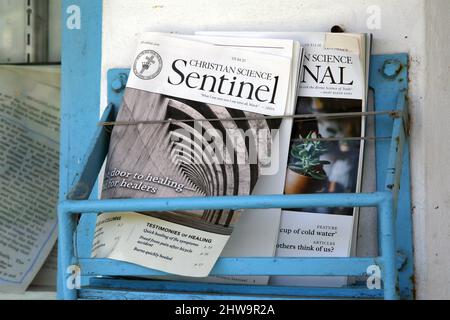 Grand Anse St George Grenada L'Anse Aux Epines Road First Church of Christ Scientist Christian Science Sentinel Magazine Stockfoto