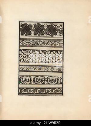 Kunst inspiriert von Trionfo Di Virtu. Libro Novo..., Seite 9 (recto), 1563, Klassisches Werk, modernisiert von Artotop mit einem Schuss Moderne. Formen, Farbe und Wert, auffällige visuelle Wirkung auf Kunst. Emotionen durch Freiheit von Kunstwerken auf zeitgemäße Weise. Eine zeitlose Botschaft, die eine wild kreative neue Richtung verfolgt. Künstler, die sich dem digitalen Medium zuwenden und die Artotop NFT erschaffen Stockfoto