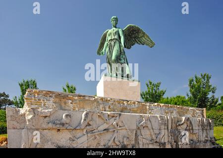 Denkmal für Mariners am Hafen, Langelinie, Kopenhagen (Kobenhavn), Königreich Dänemark Stockfoto