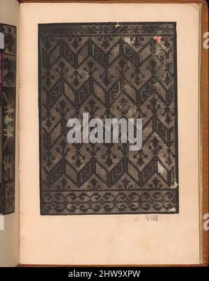 Kunst inspiriert von Zeichnungen und Druckgrafiken, Buchdrucke Ornament & Architektur, Convivio delle Belle Donne, Seite 9 (recto), Verlag, Designer, Klassische Werke, die von Artotop mit einem Schuss Moderne modernisiert wurden. Formen, Farbe und Wert, auffällige visuelle Wirkung auf Kunst. Emotionen durch Freiheit von Kunstwerken auf zeitgemäße Weise. Eine zeitlose Botschaft, die eine wild kreative neue Richtung verfolgt. Künstler, die sich dem digitalen Medium zuwenden und die Artotop NFT erschaffen Stockfoto