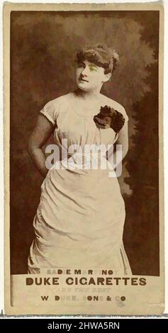 Kunst inspiriert von Zeichnungen und Druckgrafiken, Fotografie, Sadie Martinot, aus der Schauspielerserie von Duke Sons & Co, Klassische Werke, die von Artotop mit einem Schuss Moderne modernisiert wurden. Formen, Farbe und Wert, auffällige visuelle Wirkung auf Kunst. Emotionen durch Freiheit von Kunstwerken auf zeitgemäße Weise. Eine zeitlose Botschaft, die eine wild kreative neue Richtung verfolgt. Künstler, die sich dem digitalen Medium zuwenden und die Artotop NFT erschaffen Stockfoto