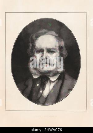 Kunst inspiriert von Zeichnungen und Druckgrafiken, Print, der verstorbene Sir Edwin Landseer (from the Graphic), Künstler, William Biscombe Gardner, Brite, 1847–1919, Klassische Werke, die von Artotop mit einem Hauch von Moderne modernisiert wurden. Formen, Farbe und Wert, auffällige visuelle Wirkung auf Kunst. Emotionen durch Freiheit von Kunstwerken auf zeitgemäße Weise. Eine zeitlose Botschaft, die eine wild kreative neue Richtung verfolgt. Künstler, die sich dem digitalen Medium zuwenden und die Artotop NFT erschaffen Stockfoto