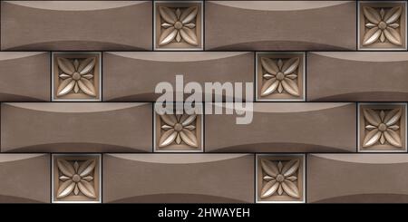 3D Höhe Wandfliesen Design, 3D Tapete Hintergrund verwendet keramische Wandfliesen Design Stockfoto