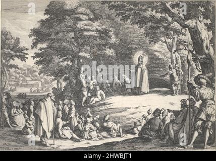 Saint-Amond. Künstler: Jacques Callot, Französisch, 1592–1635 Stockfoto