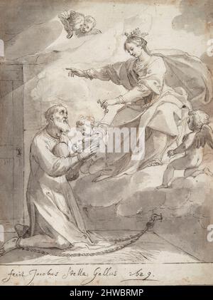 St. Philip im Gefängnis. Künstler: Jacques Stella, Französisch, 1596–1657 Stockfoto