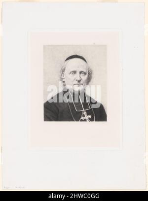 Monseignor Billard. Künstler: Claude Ferdinand Gaillard, Französisch, 1834–1887 Stockfoto