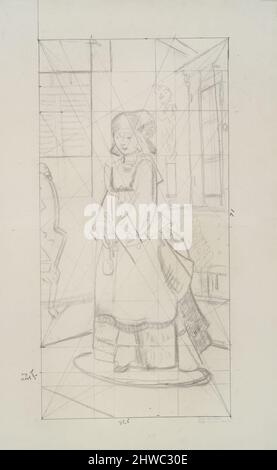 Lady Jean, Arbeitszimmer für Bellows’ Lady Jean. 1924 Öl auf Leinwand (YUAG 1961.18.7). Künstler: George Wesley Bellows, Amerikaner, 1882–1925 Stockfoto