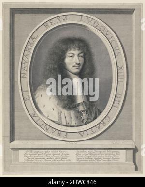 Louis XIV Künstler: Robert Nanteuil, Französisch, 1623–1678 Stockfoto