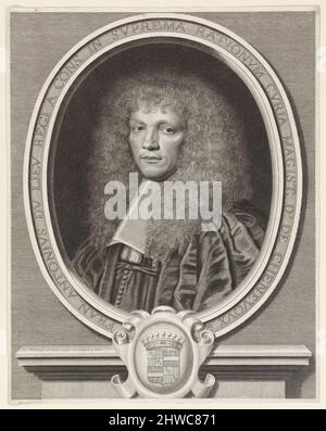 Françoise-Antoine Dulieu de Chenevoux, Maître des Comptes (Master of Finances). Künstler: Robert Nanteuil, Französisch, 1623–1678 Stockfoto