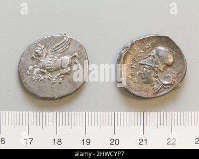 Stater aus Locri Epizephyrii. Minze: Locri Epizephyrii Stockfoto