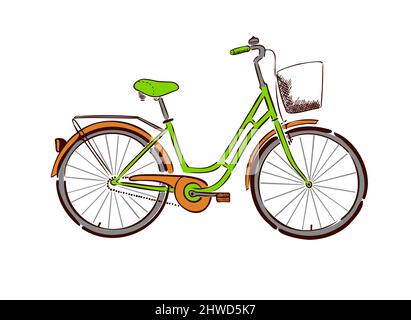 Rennrad Objekt. Vektorgrafik Stock Vektor