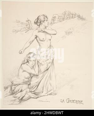 La Guerre. Künstler: Charles Maurin, Französisch, 1856–1914 Stockfoto