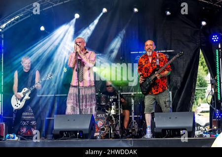 Coleford Music Festival, Forest of Dean, Gloucestershire. Stockfoto