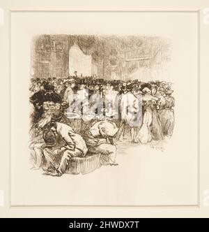 Salon. Künstler: Auguste Lepère, Französisch, 1849–1918 Stockfoto
