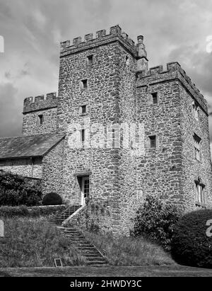 Sizergh Castle und Gärten Besucherattraktion in Cumbria in der Nähe des English Lake District Stockfoto