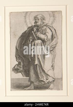 St. Peter. Danach: Lucas van Leyden, Niederlandisch, 1494–1533 Stockfoto