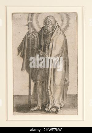 St. Thomas. Danach: Lucas van Leyden, Niederlandisch, 1494–1533 Stockfoto